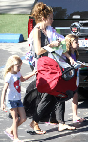 Denise Richards, Eloise Joni, Sam Sheen, Lola Sheen Denise Richards, Eloise Joni, Sam Sheen, Lola Sheen